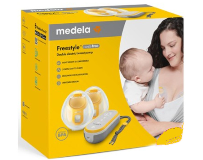 Medela PACK NOMADE - Tire-lait mains libres Freestyle + Crème Vanity e