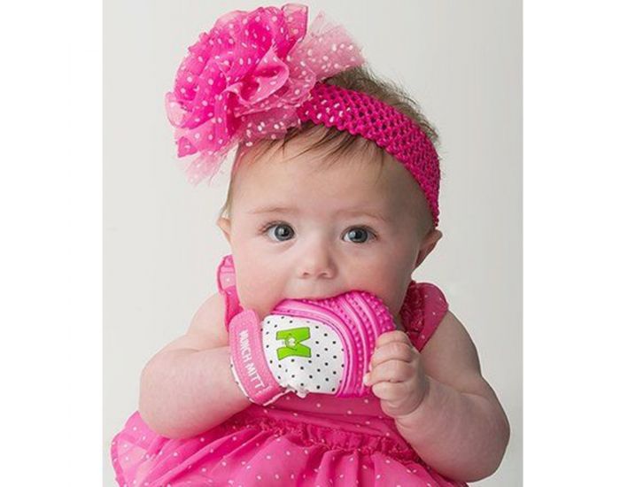 SEVIRA KIDS Moufle mitaine de dentition en silicone Gris (11)