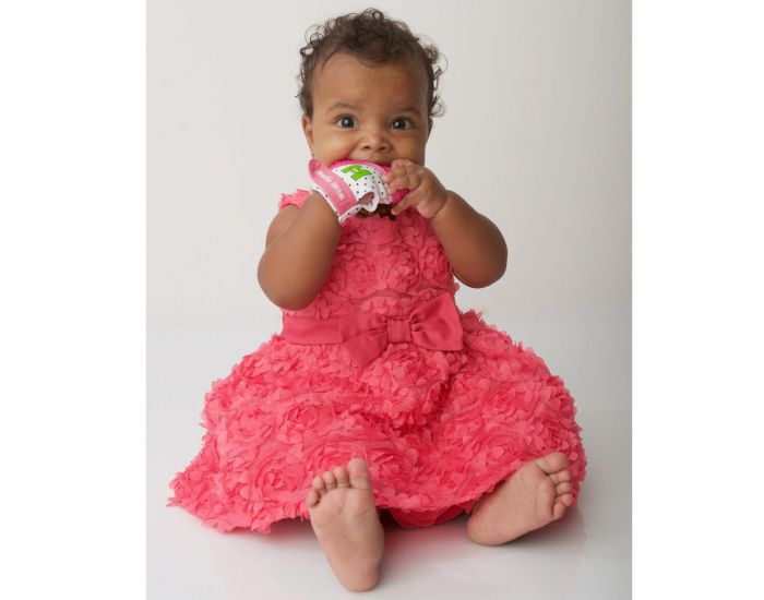 SEVIRA KIDS Moufle mitaine de dentition en silicone Gris (13)