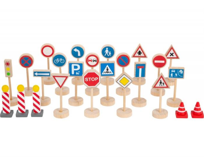 SMALL FOOT COMPANY Set de Panneaux de Signalisation - Ds 3 ans (2)