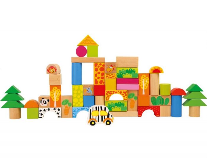 SMALL FOOT COMPANY Blocs de Construction - Zoo - Ds 1 an (1)