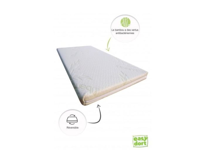 EASY DORT Matelas Berceau Bb ou Lit Bb - 70x100 cm (2)