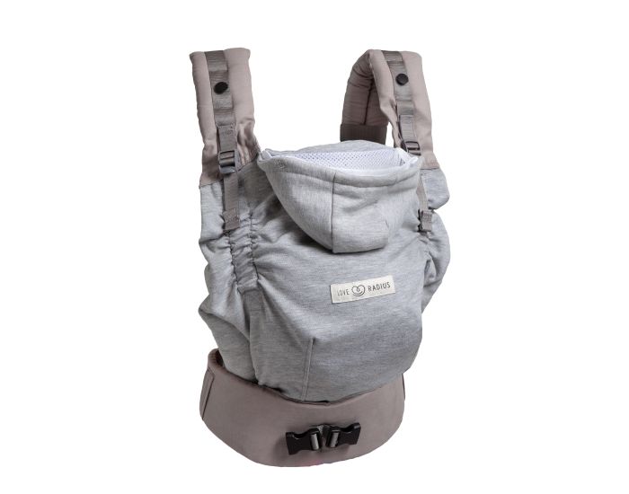 LOVE RADIUS HoodieCarrier 2 - Gris Athl�tique  (7)