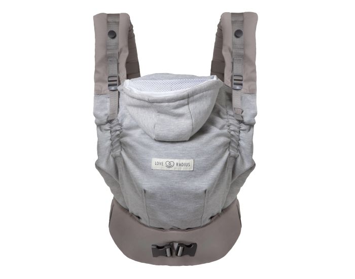 LOVE RADIUS HoodieCarrier 2 - Gris Athl�tique  (8)
