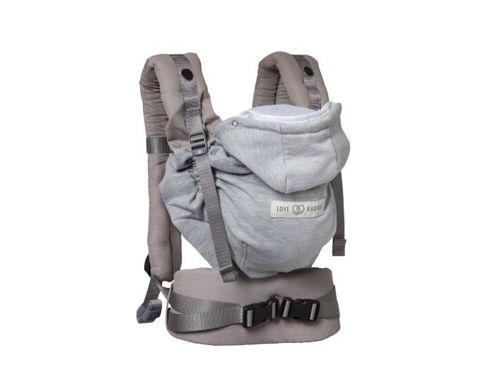 LOVE RADIUS HoodieCarrier 2 - Gris Athl�tique  (9)