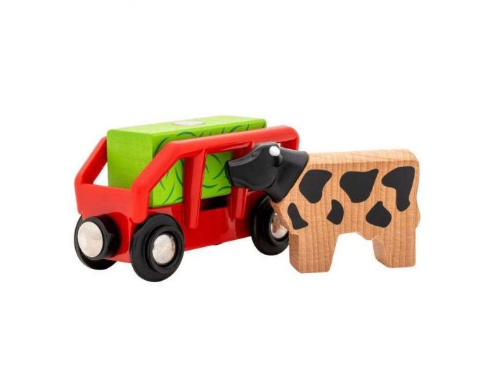 BRIO Train de la Ferme  Pile - Ds 3 ans  (3)