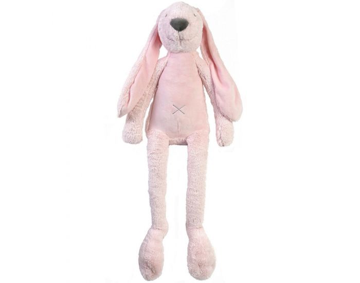 HAPPY HORSE Peluche Gante Lapin Richie - Rose Clair - Ds 12 mois  (1)