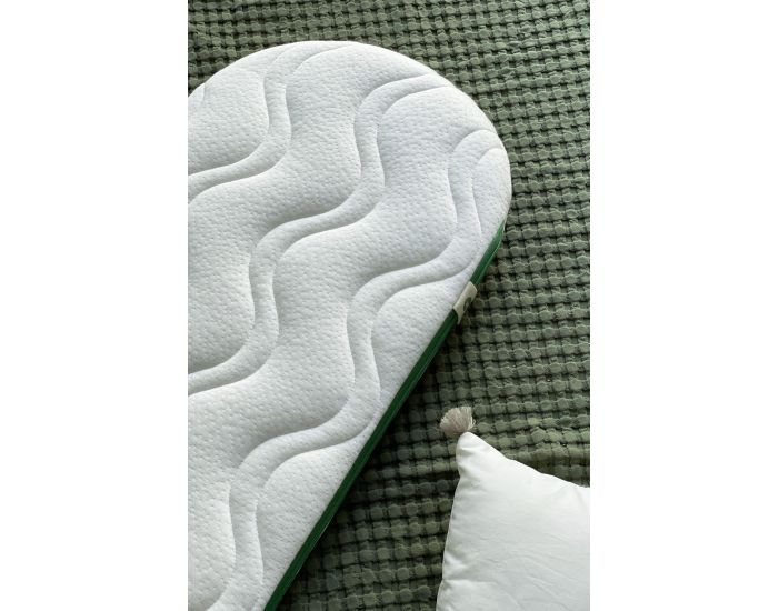 KADOLIS Matelas Landau - Aloe Vera - Blanc 72 x 33 cm (1)