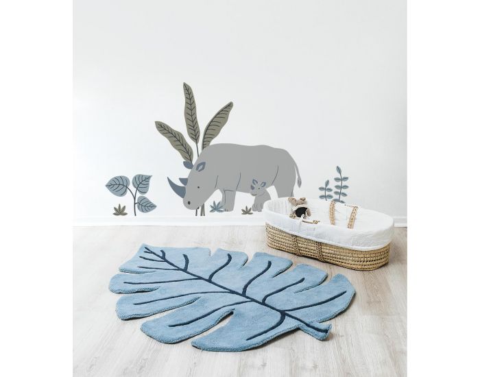 LILIPINSO Tapis - Tanzania - Monstera  (2)