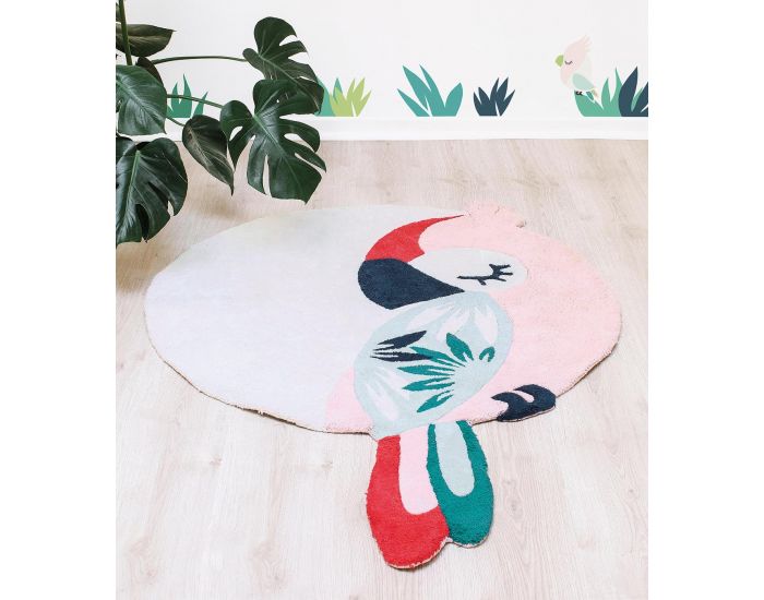 LILIPINSO Tapis - Tropica - Perroquet (3)