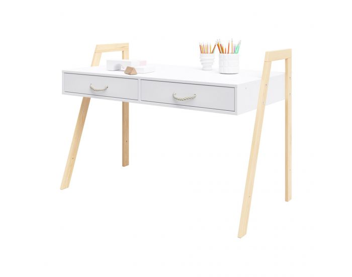 PREMIERS MOMENTS - Lit Bb Evolutif et Bureau 2 en 1- Liv - 120x60 cm (1)