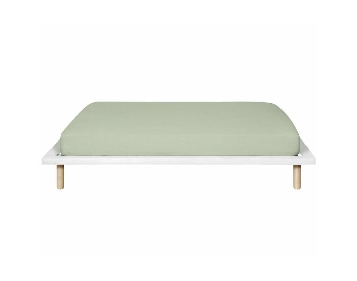 AKITEN RETAIL Pack Lit avec Matelas - Maki - Blanc (3)