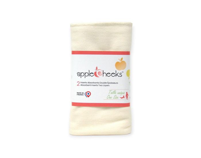 APPLECHEEKS Couches Lavables Pack Mini Test - Pom'Pelup - TE2 - Taille Unique (2.8-16 kg)  (3)