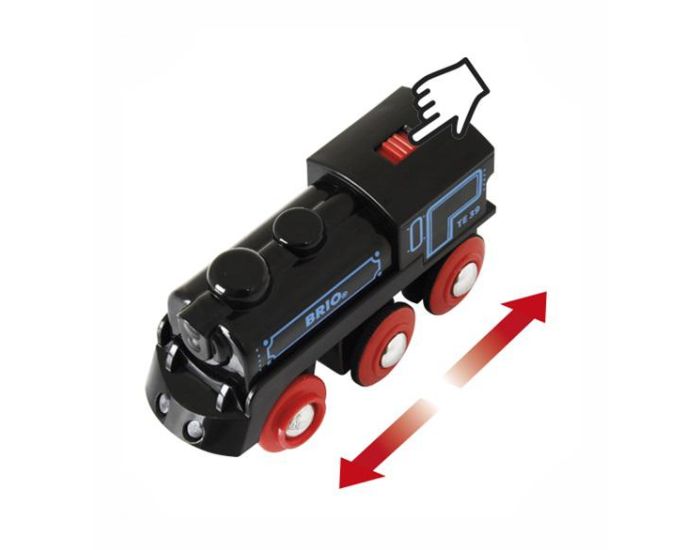 BRIO Locomotive - Rechargeable avec Mini Cble - Ds 3 ans  (4)