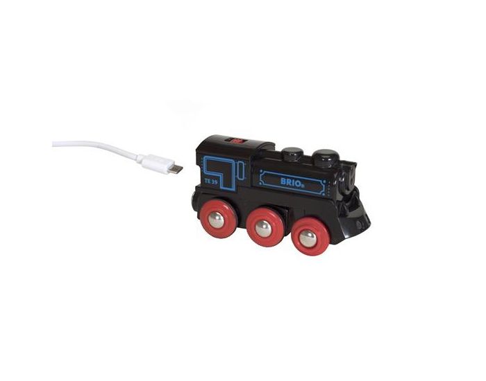 BRIO Locomotive - Rechargeable avec Mini Cble - Ds 3 ans  (7)