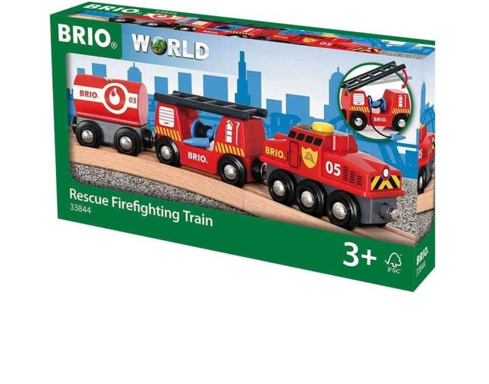 BRIO Train des Pompiers - Ds 3 ans (1)