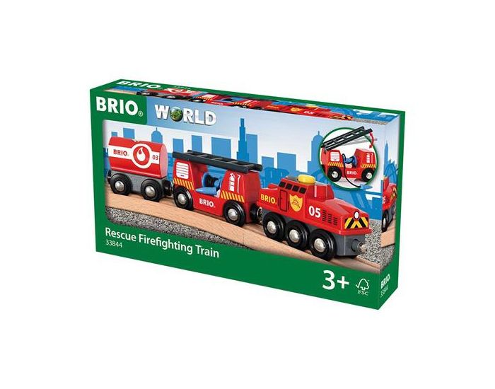 BRIO Train des Pompiers - Ds 3 ans (5)