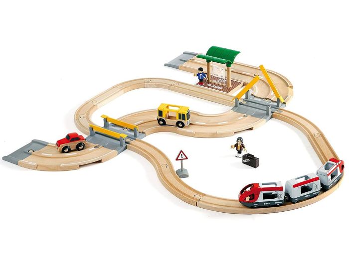 BRIO Circuit Correspondance Train et Bus - Ds 3 ans (1)