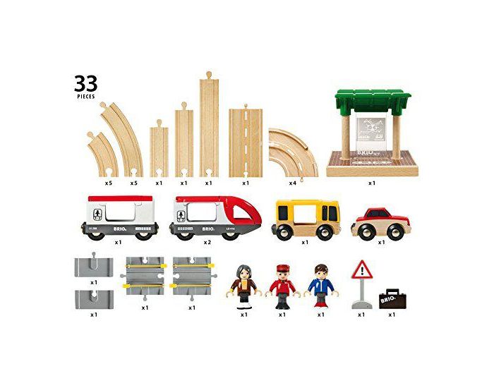 BRIO Circuit Correspondance Train et Bus - Ds 3 ans (6)