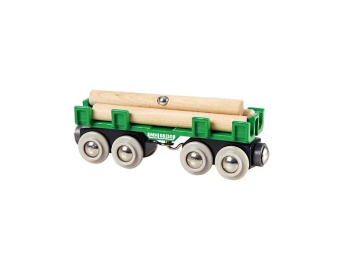 BRIO Wagon Convoyeur de Bois - Ds 3 ans (2)