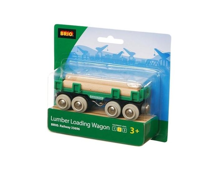 BRIO Wagon Convoyeur de Bois - Ds 3 ans (3)