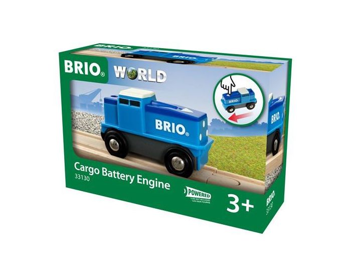 BRIO Locomotive de Fret  Pile - Bleu - Ds 3 ans (5)