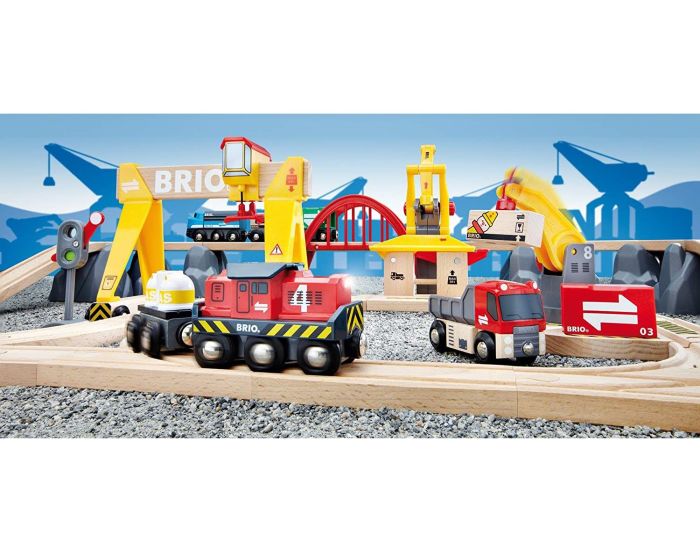 BRIO Coffret Grues et Chargements - Ds 3 ans (3)