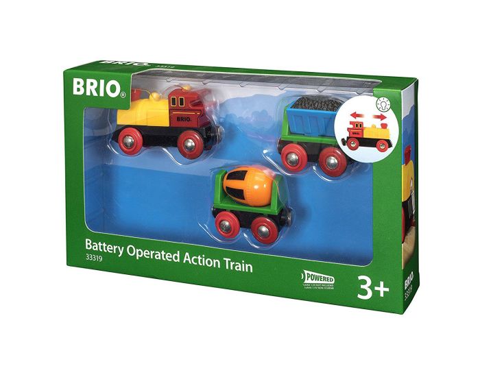 BRIO Train de Marchandises avec Lumire - Ds 3 ans (1)