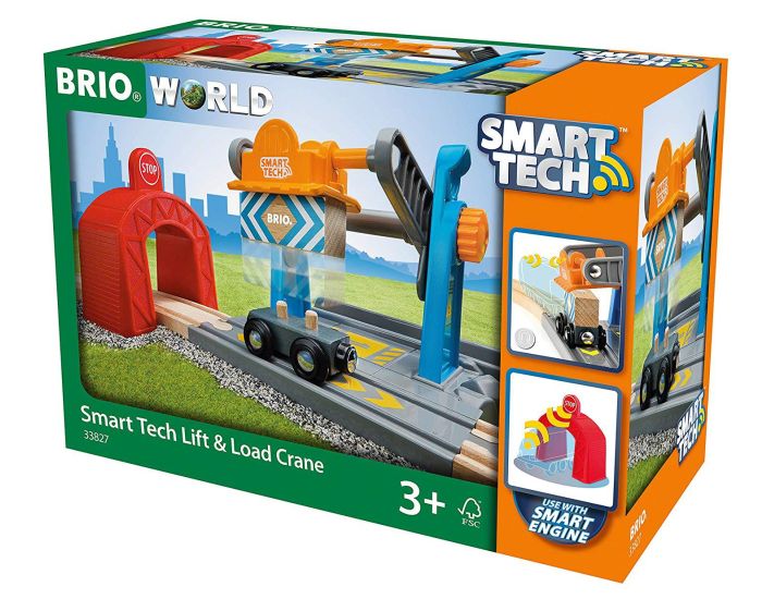 BRIO Grue Chargement Marchandises Smart Tech - Ds 3 ans (1)