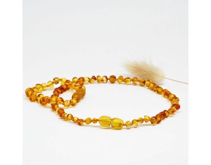 Bracelet d'Ambre Bébé Ambre Cognac (Babig) - Image 1