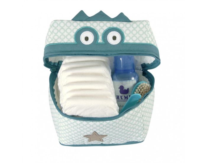 LITTLE CREVETTE Trousse de Toilette - Crocodile (1)