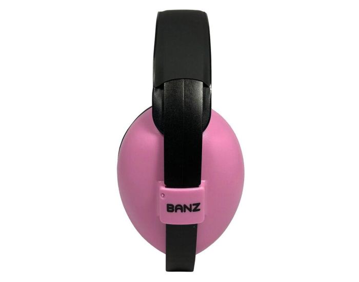 BABY BANZ Casque Anti Bruit pour Bb - Rose - 3 mois  3 ans (1)