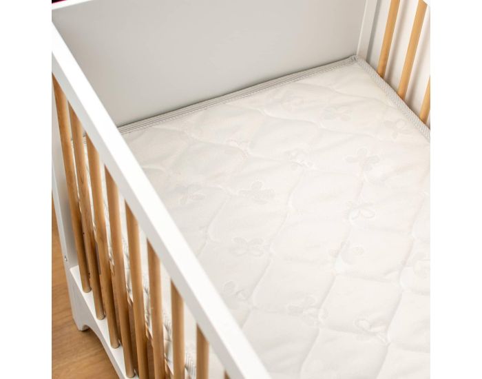 SEVIRA KIDS Matelas Bb avec Cale Amovible - Blanc - 60x120 cm (5)