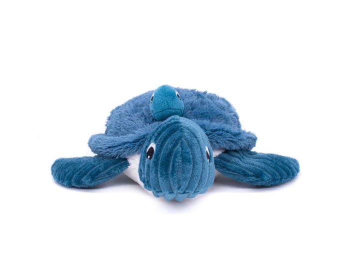 LES DGLINGOS Peluche Maman Bb Tortue - Bleu - Ds 12 mois (3)