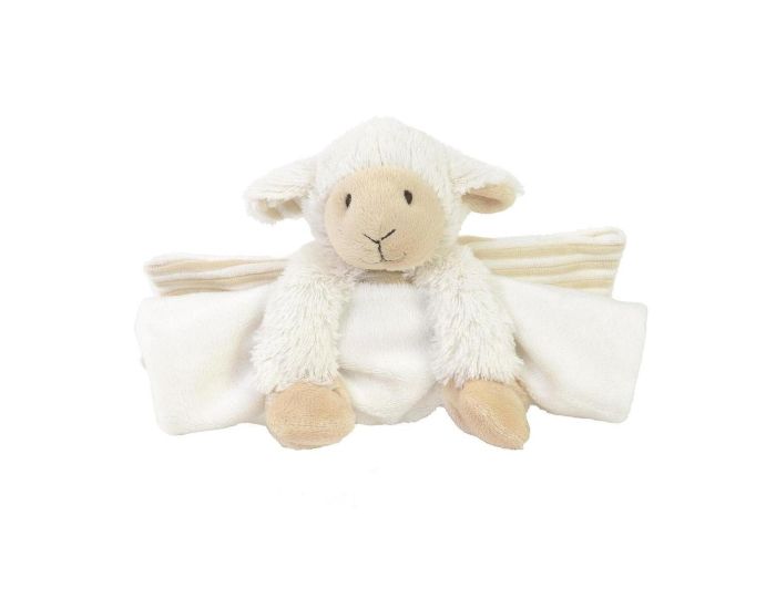 HAPPY HORSE Doudou Mouton Pliable Locky - 16 cm - Ds 12 mois (1)