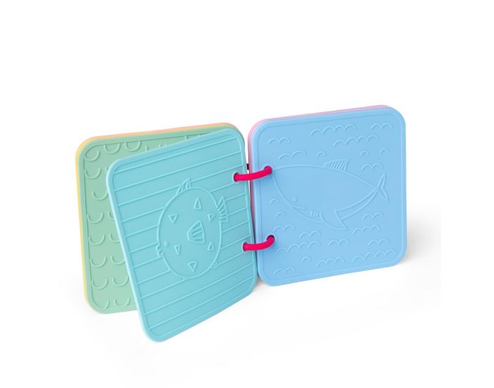 LITTLE L Livre de Bain en Silicone - Rose - Ds 12 mois (3)