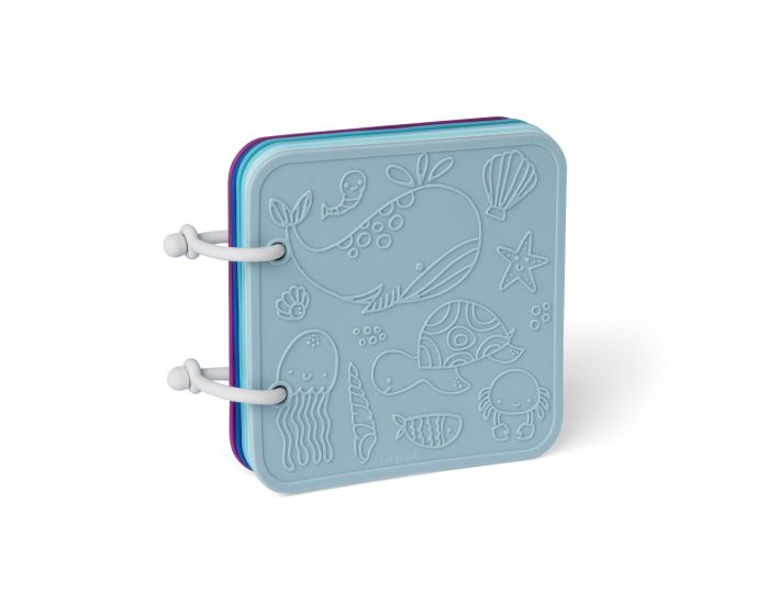 LITTLE L Livre de Bain en Silicone - Bleu - Ds 12 mois  (1)