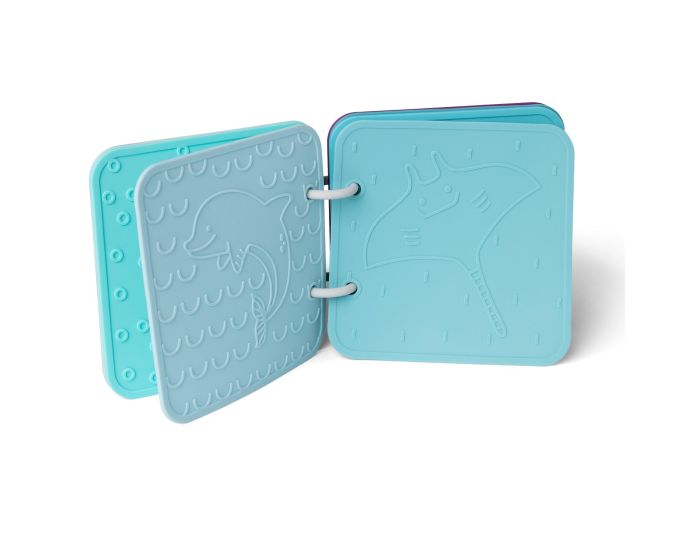 LITTLE L Livre de Bain en Silicone - Bleu - Ds 12 mois  (2)