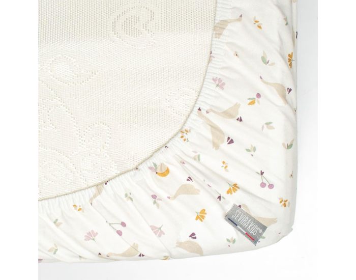 SEVIRA KIDS Drap-housse en Coton - Sidonia (3)