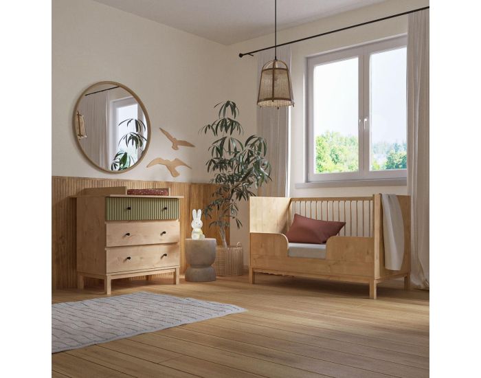 AKITEN RETAIL Mini-Chambre Bb - Kiwi Bois (2)