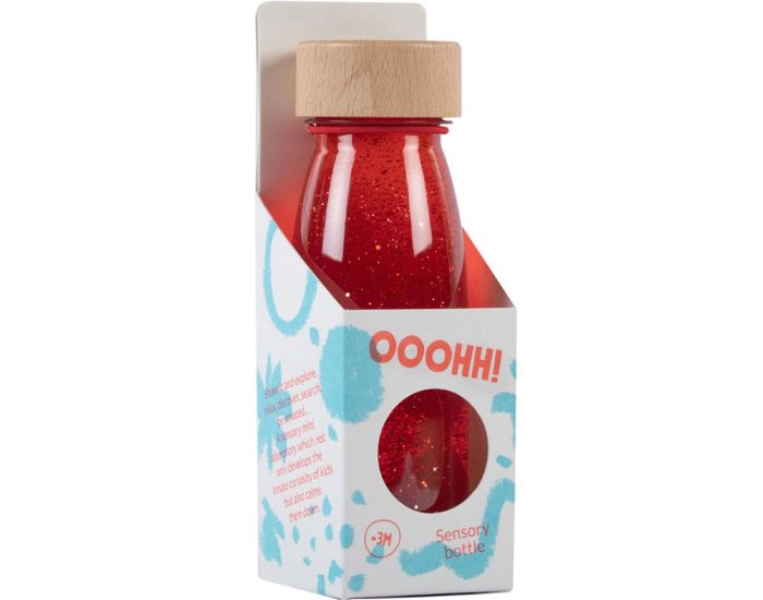 PETIT BOUM Bouteille Sensorielle - Rouge - Ds 3 mois  (3)