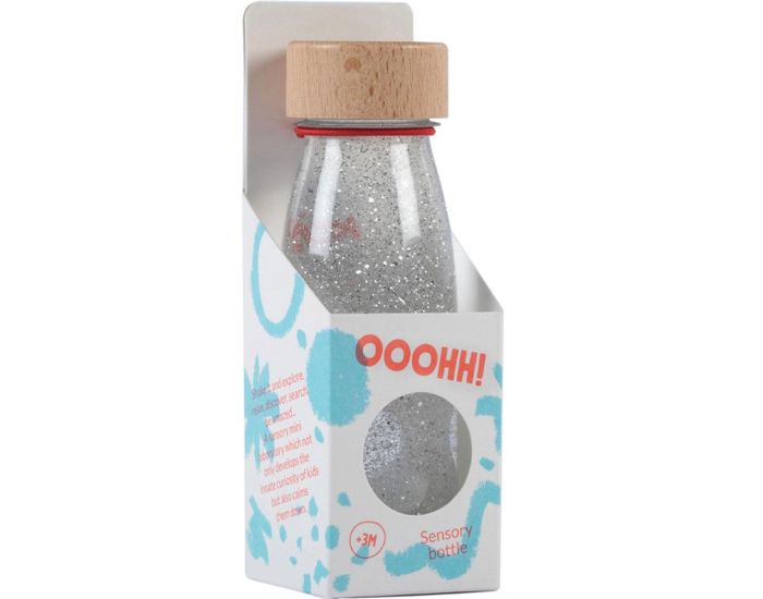 PETIT BOUM Bouteille Sensorielle - Argent - Ds 3 mois  (1)