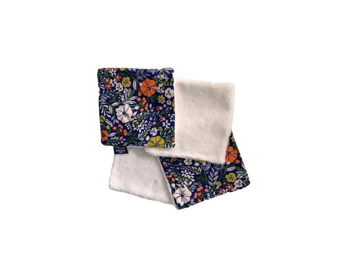 MON JOLI BAVOIR Lot Bavoir Nourrisson & Lingettes - Fleur Blosy (4)