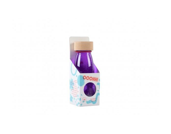 PETIT BOUM Bouteille Sensorielle - Float - Violet - Ds 3 mois  (1)