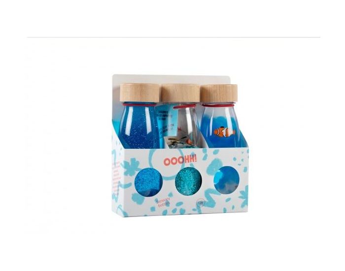 PETIT BOUM Lot de 3 Bouteilles Sensorielles - Serenity - Ds 3 mois  (1)