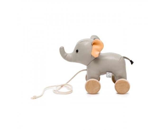 LITTLE BIG FRIENDS Jouet  Tirer - Elphant - Ds 12 mois  (1)