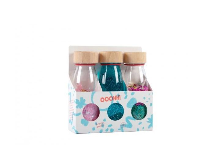 PETIT BOUM Lot de 3 Bouteilles Sensorielles - Fantastique - Ds 3 mois  (1)