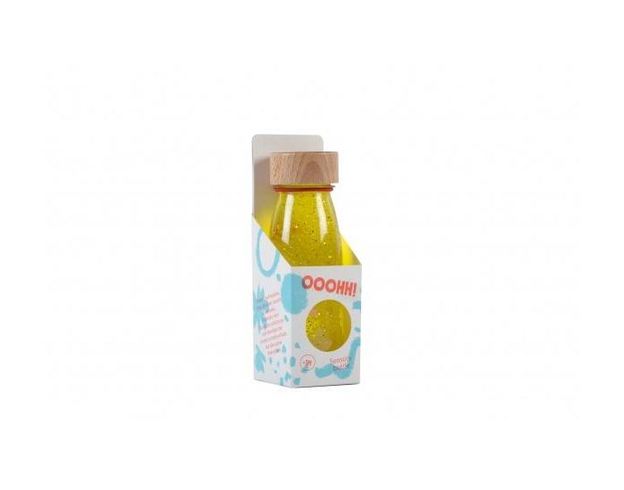 PETIT BOUM Bouteille Sensorielle - Float - Jaune - Ds 3 mois  (1)