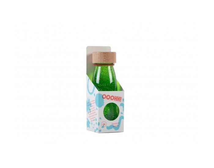 PETIT BOUM Bouteille Sensorielle - Float - Vert - Ds 3 mois  (1)