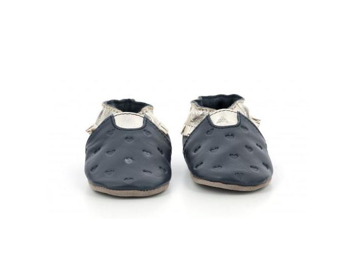 ROBEEZ Chaussons Cuir Appaloosa Style - Marine (3)